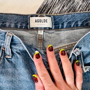 Agolde Light Blue Denim Jeans